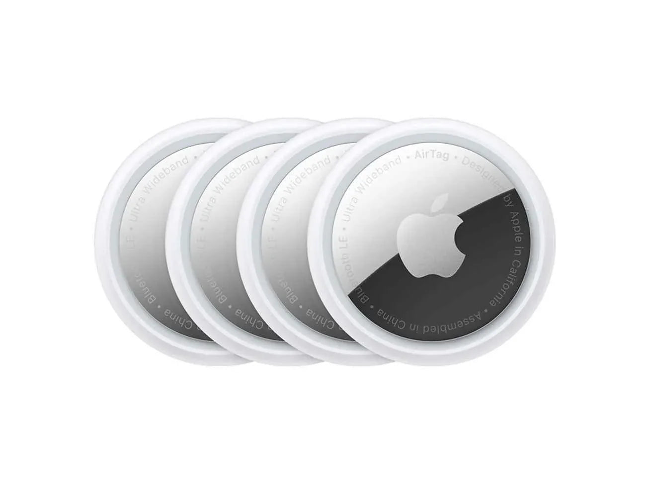Apple Airtag 4 Pack - White Apple Airtag 4 Pack - White